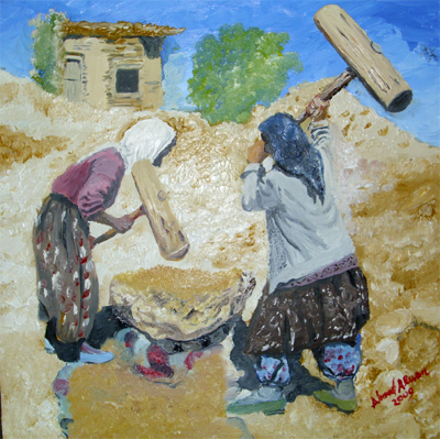 Turkish Breadmakers 1 by artist Ahmed Alwan